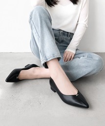 MAMIAN（マミアン）の「メタルパーツ フラットシューズ（パンプス）」