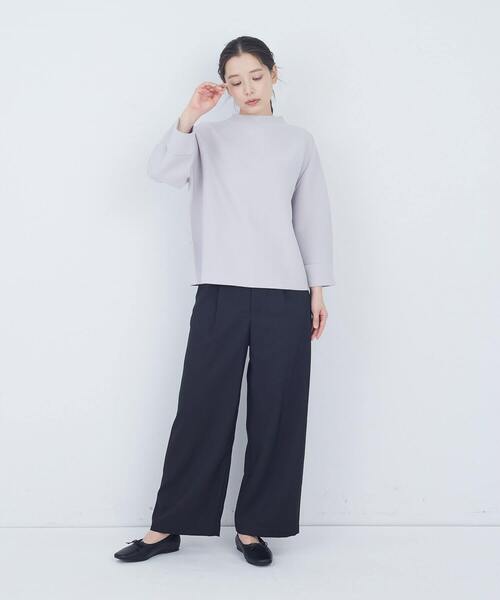 ADIEU TRISTESSE(アデュートリステス)の「【2way】COTTON FORTホールガーメントニットカーディガン(ニット/セーター・レディース・ライトグレー/サックスブルー/ブラック・FREE)」の11枚目の写真