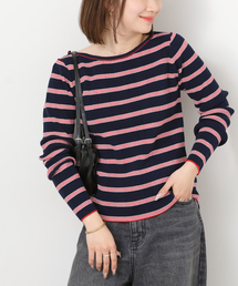 ジャーナルスタンダードレリュームrelumeモヘアボーダータートルニットフリー JOURNAL STANDARD relume - ジャーナルスタンダードレリュームrelume