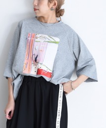 Eimee Law | アートプリント ラグランTシャツ(Tシャツ/カットソー)