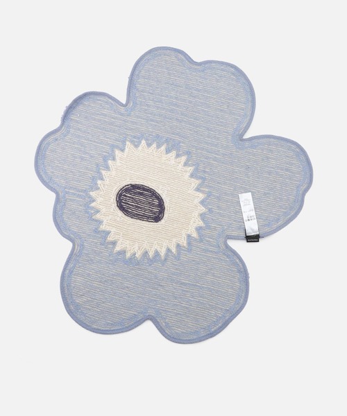 marimekko（マリメッコ）の「Unikko / Bath mat 73x74（バス/トイレグッズ・レディース・ライトブルー・FREE）」の2枚目の写真