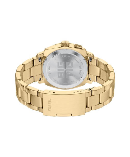 FOSSIL（フォッシル）の「フォッシル Big Tic ビッグティック 腕時計 メンズ アナデジ ステンレス FS6157（アナログ腕時計・メンズ・ゴールド・FREE）」の4枚目の写真