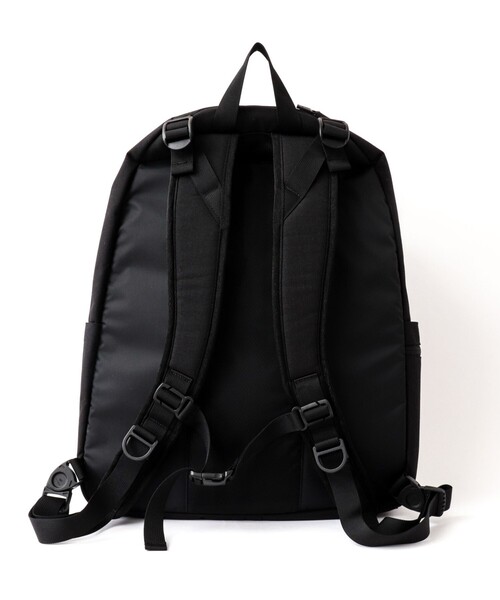 BAICYCLON by Bagjack（バイシクロン バイ バグジャック）の「【BAICYCLON by bagjack】《16インチ対応》コーデュラナイロン W-FLAP BACKPACK（NCL-03）（バックパック/リュック・メンズ・ブラック・FREE）」の7枚目の写真