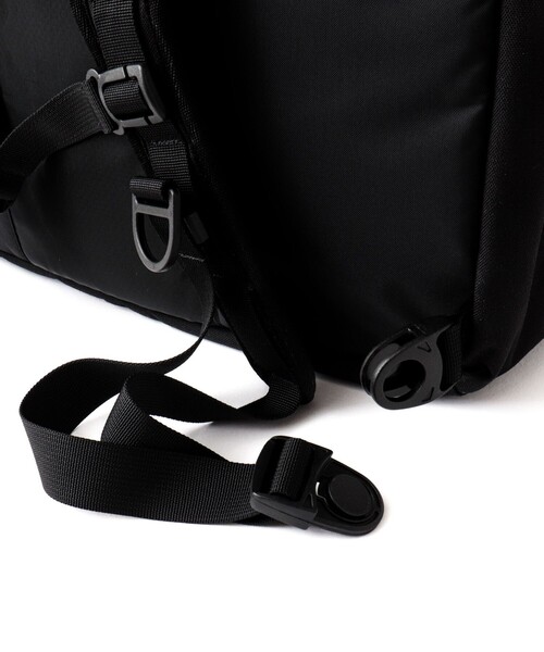 BAICYCLON by Bagjack（バイシクロン バイ バグジャック）の「【BAICYCLON by bagjack】《16インチ対応》コーデュラナイロン W-FLAP BACKPACK（NCL-03）（バックパック/リュック・メンズ・ブラック・FREE）」の8枚目の写真