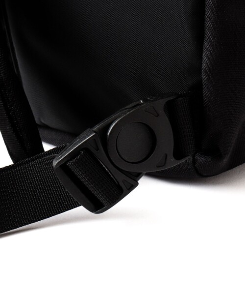 BAICYCLON by Bagjack（バイシクロン バイ バグジャック）の「【BAICYCLON by bagjack】《16インチ対応》コーデュラナイロン W-FLAP BACKPACK（NCL-03）（バックパック/リュック・メンズ・ブラック・FREE）」の9枚目の写真