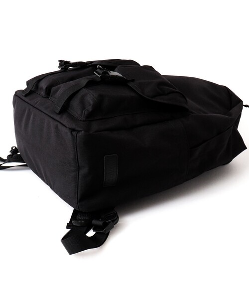 BAICYCLON by Bagjack（バイシクロン バイ バグジャック）の「【BAICYCLON by bagjack】《16インチ対応》コーデュラナイロン W-FLAP BACKPACK（NCL-03）（バックパック/リュック・メンズ・ブラック・FREE）」の15枚目の写真