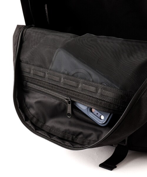 BAICYCLON by Bagjack（バイシクロン バイ バグジャック）の「【BAICYCLON by bagjack】《16インチ対応》コーデュラナイロン W-FLAP BACKPACK（NCL-03）（バックパック/リュック・メンズ・ブラック・FREE）」の19枚目の写真