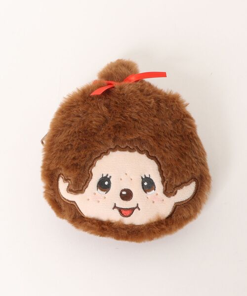 Rendez-Vous(ランデヴー)の「【 Monchhichi 】 モンチッチ ぬいぐるみエコバッグ 26S2(エコバッグ/サブバッグ・レディース・ホワイト×レッド/ベージュ・FREE)」の6枚目の写真