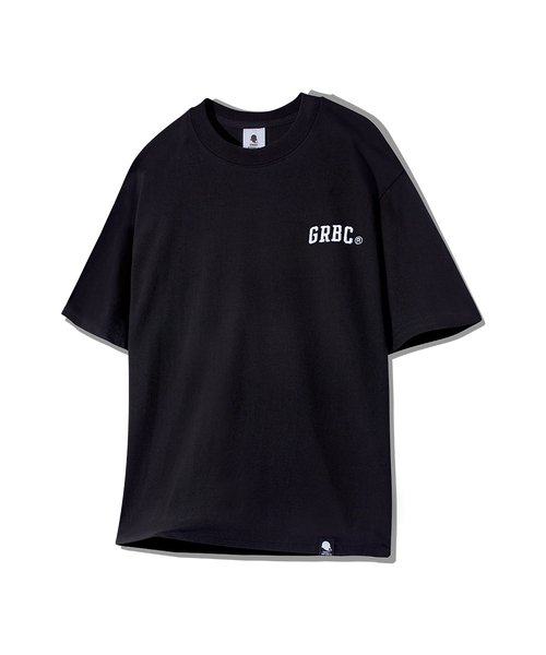 GHOST REPUBLIC(ゴーストリパブリック)の「GRBC スモール刺繍オーバーサイズ半袖Tシャツ 2カラー GT-341(Tシャツ/カットソー・レディース・ホワイト/ブラック・LARGE/X-LARGE/XX-LARGE)」の2枚目の写真