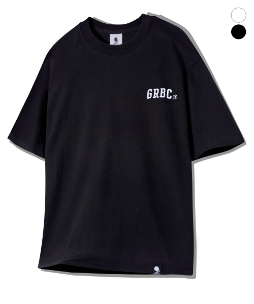 GHOST REPUBLIC(ゴーストリパブリック)の「GRBC スモール刺繍オーバーサイズ半袖Tシャツ 2カラー GT-341(Tシャツ/カットソー・レディース・ホワイト/ブラック・LARGE/X-LARGE/XX-LARGE)」の3枚目の写真