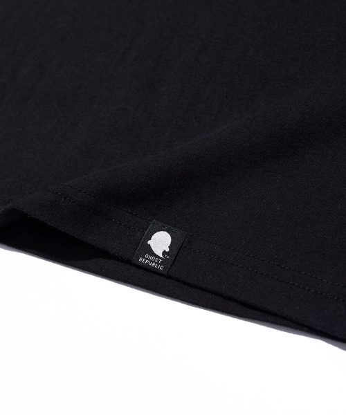 GHOST REPUBLIC(ゴーストリパブリック)の「GRBC スモール刺繍オーバーサイズ半袖Tシャツ 2カラー GT-341(Tシャツ/カットソー・レディース・ホワイト/ブラック・LARGE/X-LARGE/XX-LARGE)」の13枚目の写真