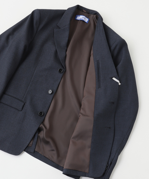BAYCREW'S DEPO(ベイクルーズデポ)の「IN STRU(MEN-TAL) / インストルメンタル WOOLY SHARKSKIN 3B JACKET(テーラードジャケット・メンズ・ネイビー・44/46)」の5枚目の写真