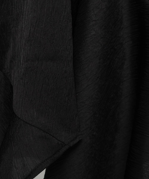 mysty woman（ミスティウーマン）の「エスカルゴマーメイドスカート7 665826（スカート・レディース・ブラック/アイボリー/グレー・FREE）」の9枚目の写真