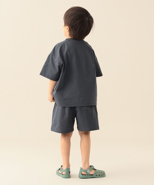 BEAMS mini（ビームスミニ）の「水陸両用 ショートパンツ 2026SS（吸水速乾）（その他パンツ・キッズ・カーキ/チャコールグレー・100/110/130/90/120）」の7枚目の写真