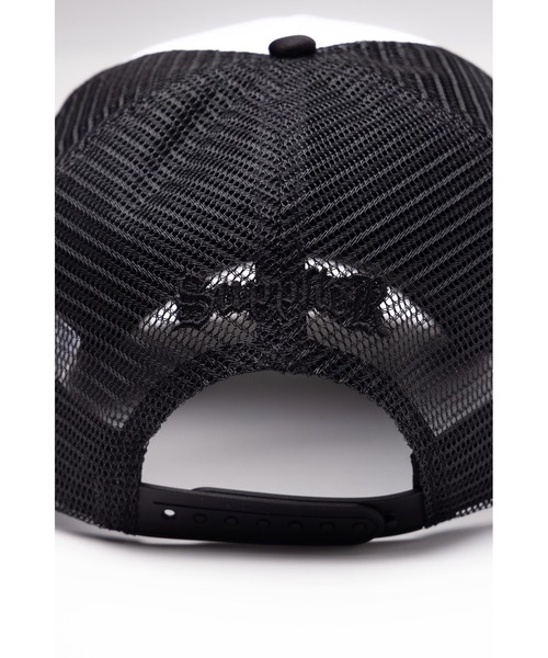 SUPPLIER(サプライヤー)の「メッシュキャップ|Multiple Cross Mesh Cap|SUPPLIER(キャップ・メンズ・ブラック/ピンク・FREE)」の14枚目の写真