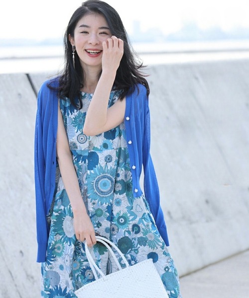 cawaii(カワイイ)の「CAWAII服に合わせるためのUVカットカーディガン(Tシャツ/カットソー・レディース・ホワイト/ブラック/イエロー/ブルー・XL/M)」の3枚目の写真