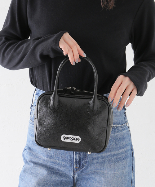 OUTDOOR PRODUCTS(アウトドアプロダクツ)の「CUBE BAG 別注 CAVIAR SKIN(ハンドバッグ・レディース・ブラック・FREE)」の11枚目の写真