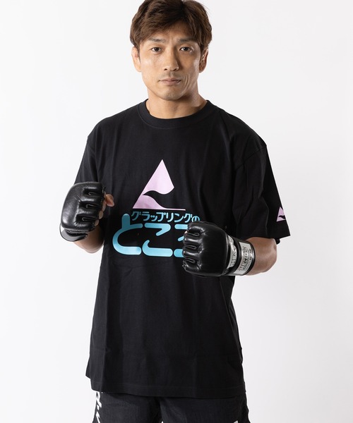 reversal.dogi.design.works（リバーサル・ドーギ・デザイン・ワークス）の「＜reversal/リバーサル＞グラップリングのところTEE X rvddw（Tシャツ/カットソー・メンズ・ホワイト/ブラック・MEDIUM/LARGE/X-LARGE/XX-LARGE）」の2枚目の写真
