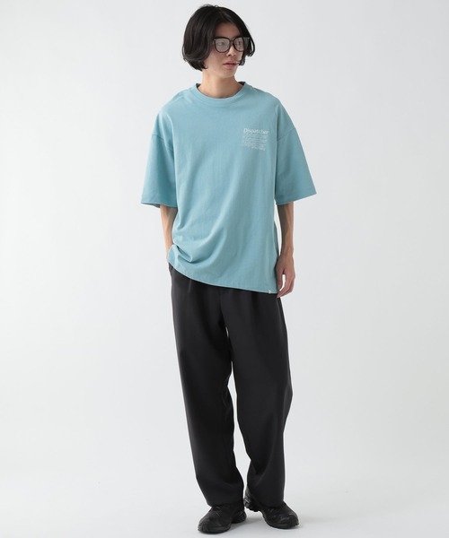 GEORGE'S(ジョージズ)の「レンゾクプリントTシャツ(Tシャツ/カットソー・メンズ・オフホワイト/サックスブルー・MEDIUM/LARGE)」の10枚目の写真
