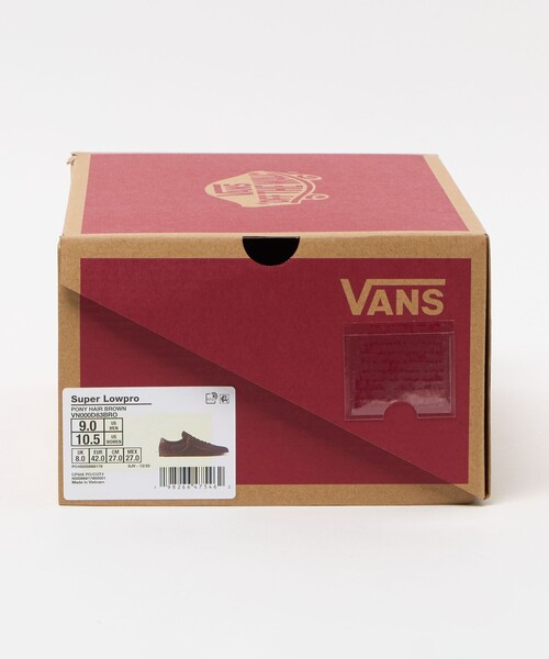 VANS(バンズ)の「<VANS> Super Lowpro PH/スニーカー(スニーカー・メンズ・ダークブラウン・9/10/9h/8h/8)」の11枚目の写真