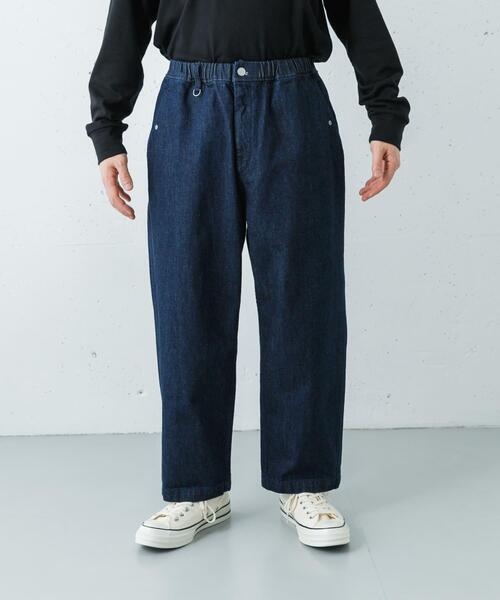 URBAN RESEARCH（アーバンリサーチ）の「Wide Dad　DAD EASY WIDE DENIM PANTS（デニムパンツ・メンズ・ブルー・1/2）」の9枚目の写真