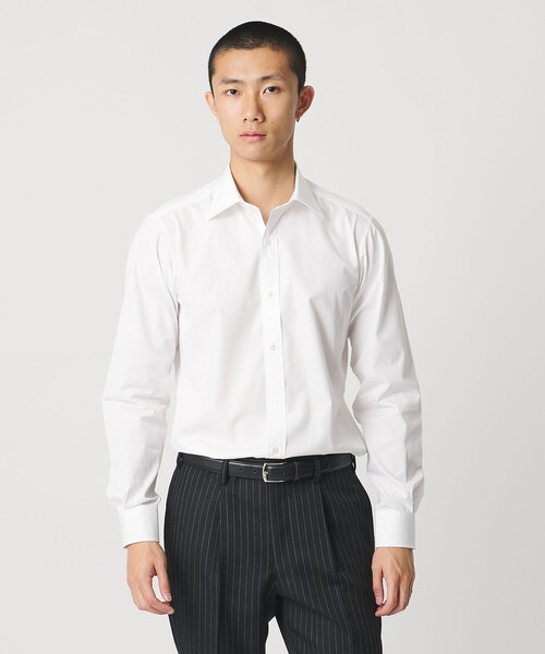 UNITED ARROWS & SONS（ユナイテッドアローズアンドサンズ）の「＜UNITED ARROWS & SONS by MASATAKA HATTORI＞WIDE SHIRT/シャツ（シャツ/ブラウス・メンズ・ホワイト・38cm/42cm/40cm/39cm/43cm/41cm）」の9枚目の写真