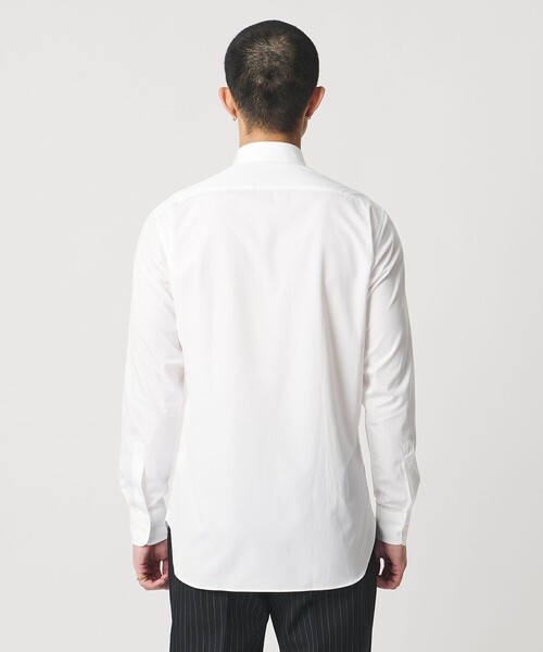 UNITED ARROWS & SONS（ユナイテッドアローズアンドサンズ）の「＜UNITED ARROWS & SONS by MASATAKA HATTORI＞WIDE SHIRT/シャツ（シャツ/ブラウス・メンズ・ホワイト・38cm/42cm/40cm/39cm/43cm/41cm）」の12枚目の写真