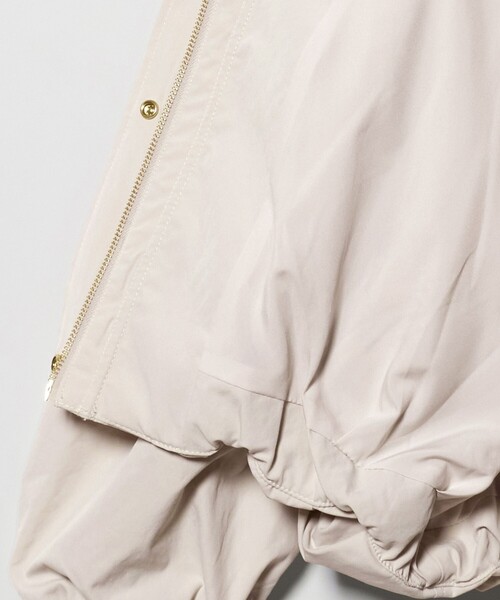 A DAY IN THE LIFE UNITED ARROWS(アデイインザライフユナイテッドアローズ)の「ワッシャー スタンドブルゾン <A DAY IN THE LIFE>(ブルゾン・レディース・ナチュラル/グレー系/ネイビー・FREE)」の6枚目の写真