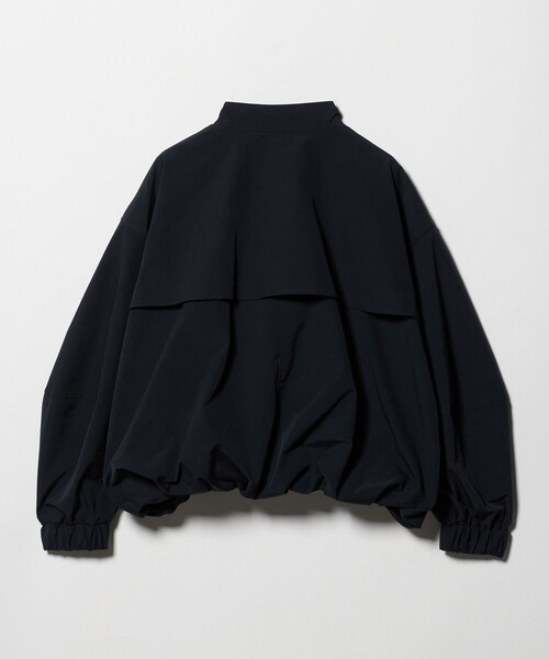 A DAY IN THE LIFE UNITED ARROWS(アデイインザライフユナイテッドアローズ)の「ワッシャー スタンドブルゾン <A DAY IN THE LIFE>(ブルゾン・レディース・ナチュラル/グレー系/ネイビー・FREE)」の8枚目の写真