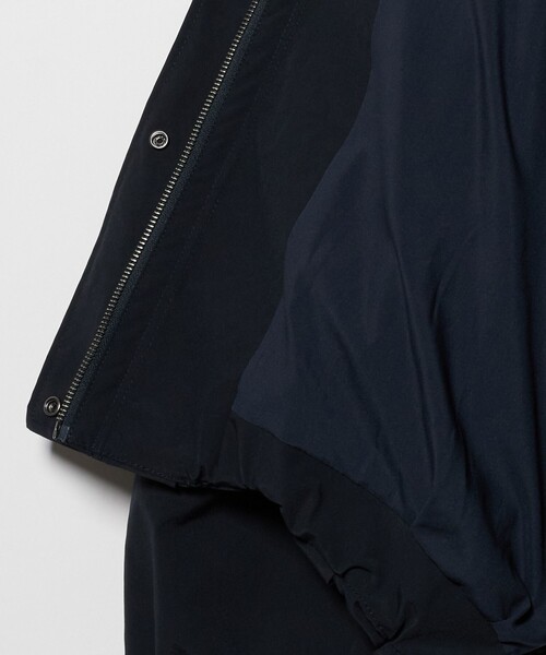 A DAY IN THE LIFE UNITED ARROWS(アデイインザライフユナイテッドアローズ)の「ワッシャー スタンドブルゾン <A DAY IN THE LIFE>(ブルゾン・レディース・ナチュラル/グレー系/ネイビー・FREE)」の10枚目の写真