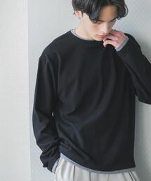 SENSE OF PLACE by URBAN RESEARCH | フェイクレイヤードロングTシャツ(Tシャツ/カットソー)