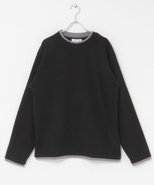SENSE OF PLACE by URBAN RESEARCH（センスオブプレイスバイアーバンリサーチ）の「フェイクレイヤードロングTシャツ（Tシャツ/カットソー・メンズ・ライトグレー/ブラック/ネイビー・MEDIUM/LARGE）」の11枚目の写真
