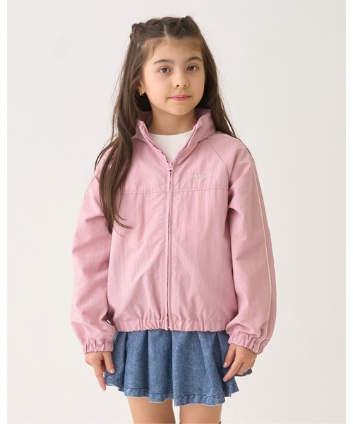 minimal（ミニマル）の「【撥水】ポケッタブルブルゾン（ブルゾン・キッズ・ブラック/サックスブルー/ピンク・90cm/110cm/100cm/120cm/130cm/140cm）」の3枚目の写真