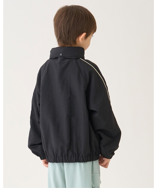 minimal（ミニマル）の「【撥水】ポケッタブルブルゾン（ブルゾン・キッズ・ブラック/サックスブルー/ピンク・90cm/110cm/100cm/120cm/130cm/140cm）」の8枚目の写真