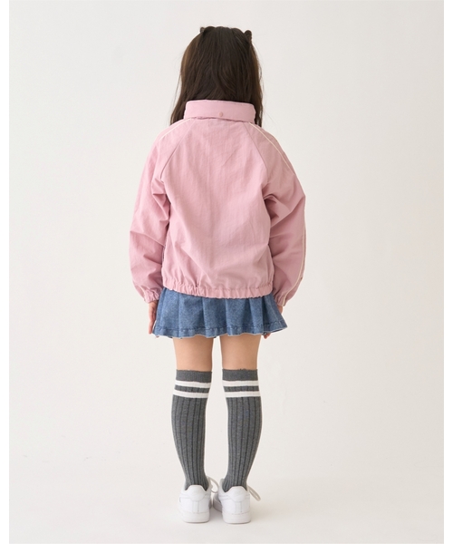 minimal（ミニマル）の「【撥水】ポケッタブルブルゾン（ブルゾン・キッズ・ブラック/サックスブルー/ピンク・90cm/110cm/100cm/120cm/130cm/140cm）」の10枚目の写真