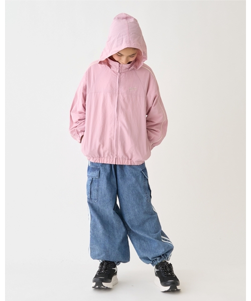 minimal（ミニマル）の「【撥水】ポケッタブルブルゾン（ブルゾン・キッズ・ブラック/サックスブルー/ピンク・90cm/110cm/100cm/120cm/130cm/140cm）」の13枚目の写真