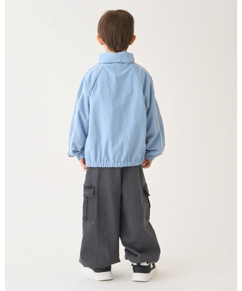 minimal（ミニマル）の「【撥水】ポケッタブルブルゾン（ブルゾン・キッズ・ブラック/サックスブルー/ピンク・90cm/110cm/100cm/120cm/130cm/140cm）」の16枚目の写真