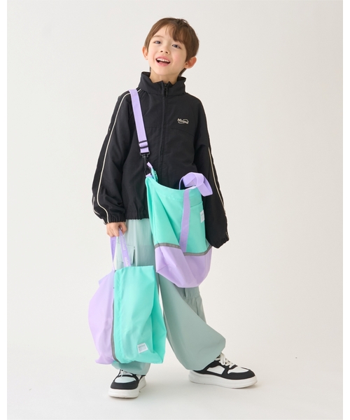 minimal（ミニマル）の「【撥水】ポケッタブルブルゾン（ブルゾン・キッズ・ブラック/サックスブルー/ピンク・90cm/110cm/100cm/120cm/130cm/140cm）」の17枚目の写真