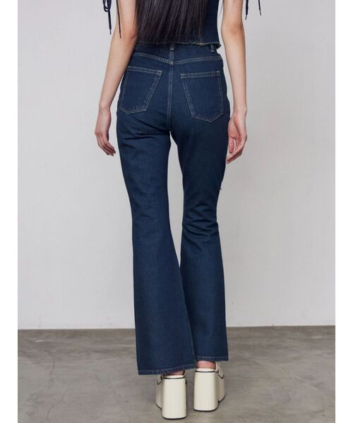 EMODA（エモダ）の「ウエッジプラットフォームサンダル（サンダル・レディース・アイボリー/ブラック・SMALL/LARGE/MEDIUM）」の11枚目の写真