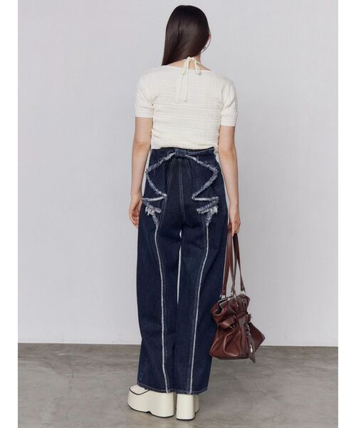EMODA(エモダ)の「ウエッジプラットフォームサンダル(サンダル・レディース・アイボリー/ブラック・SMALL/LARGE/MEDIUM)」の15枚目の写真