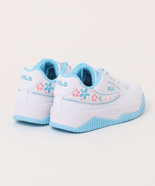 FILA(フィラ)の「【FILA】Tattica3(スニーカー・レディース・ホワイト×ブルー・23.0cm/23.5cm/24.0cm/24.5cm/25.0cm)」の2枚目の写真