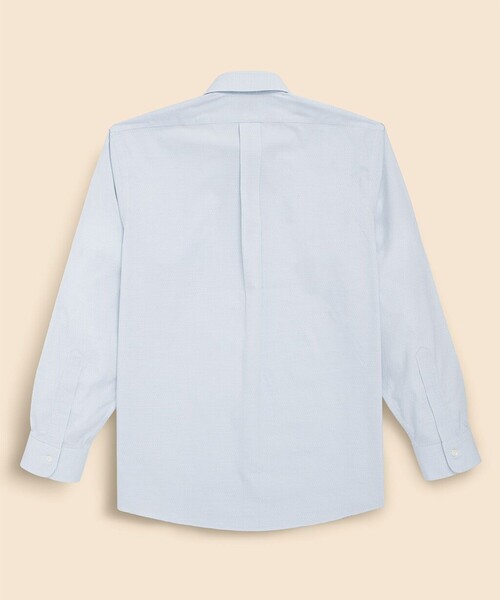 BROOKS BROTHERS(ブルックスブラザーズ)の「ストレッチドビー ドレスシャツ Regular Fit(ビジネスシャツ・メンズ・ホワイト×ブルー/ライトブルー・15 1/2-33/14 1/2-31/15-32/15 1/2-31/15 1/2-32/16 1/2-32/17-32/17-33/17 1/2-34/16-32/16-31/15-33/15-31/14 1/2-32/17-34/16 1/2-34/16 1/2-33/16-33)」の11枚目の写真