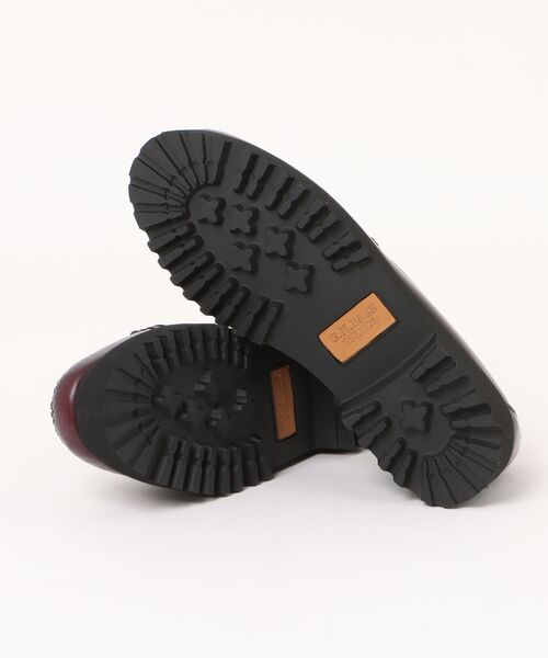 G.H.BASS（ジーエイチバス）の「G.H.BASS BA41810 WINE RUGSOLE LOAFER / 厚底ローファー（ローファー・レディース・ワイン・5.5/6/6.5/7/7.5/8/5）」の3枚目の写真