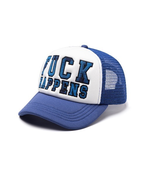 メッシュキャップ｜Fuck Happens Mesh Cap｜WOKE EDGE（キャップ