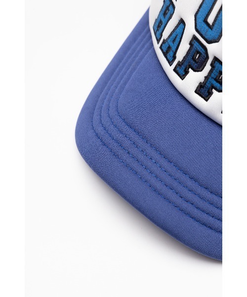 WOKE EDGE(ウォークエッジ)の「メッシュキャップ|Fuck Happens Mesh Cap|WOKE EDGE(キャップ・メンズ・レッド/ブルー・FREE)」の6枚目の写真