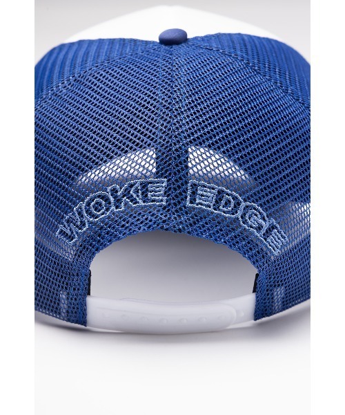 WOKE EDGE(ウォークエッジ)の「メッシュキャップ|Fuck Happens Mesh Cap|WOKE EDGE(キャップ・メンズ・レッド/ブルー・FREE)」の9枚目の写真