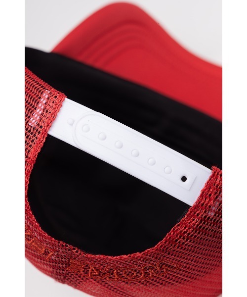 WOKE EDGE(ウォークエッジ)の「メッシュキャップ|Fuck Happens Mesh Cap|WOKE EDGE(キャップ・メンズ・レッド/ブルー・FREE)」の3枚目の写真