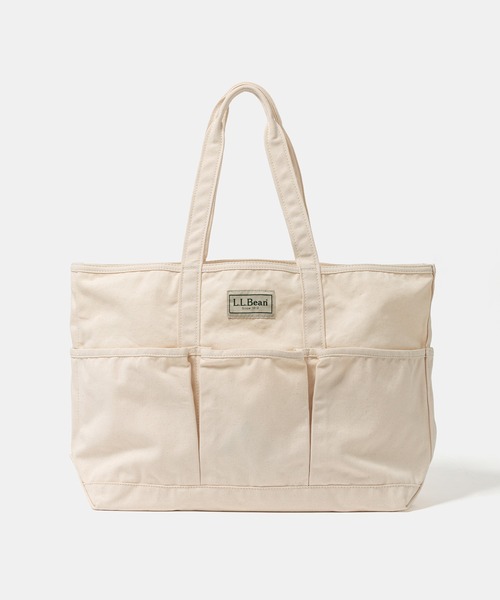 BIOTOP(ビオトープ)の「【L.L.Bean for BIOTOP】 Exclusive GARDEN TOTE BAG(トートバッグ・メンズ・チャコールグレー/ブラック/キナリ/ピンク・FREE)」の5枚目の写真
