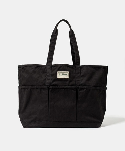 BIOTOP(ビオトープ)の「【L.L.Bean for BIOTOP】 Exclusive GARDEN TOTE BAG(トートバッグ・メンズ・チャコールグレー/ブラック/キナリ/ピンク・FREE)」の6枚目の写真