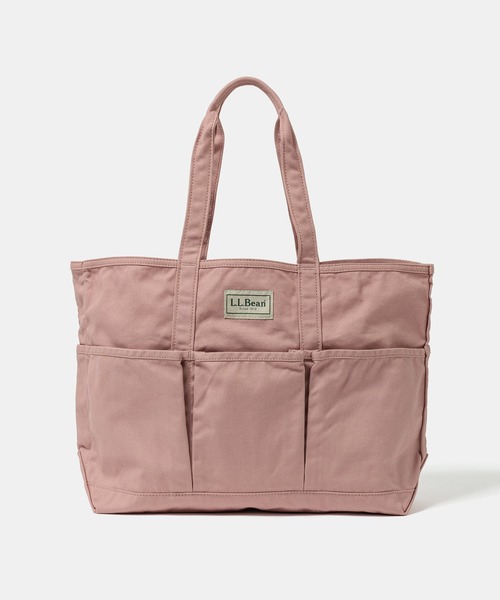 BIOTOP(ビオトープ)の「【L.L.Bean for BIOTOP】 Exclusive GARDEN TOTE BAG(トートバッグ・メンズ・チャコールグレー/ブラック/キナリ/ピンク・FREE)」の8枚目の写真
